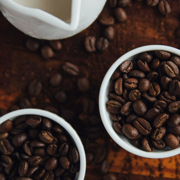 Willow and Bloom Coffee's medium roast coffee beans ready for brewing