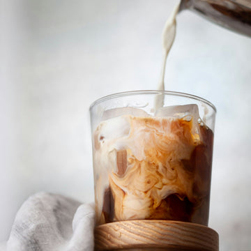 Willow and Bloom Coffee's morning blend coffee in a vibrant, warm cup