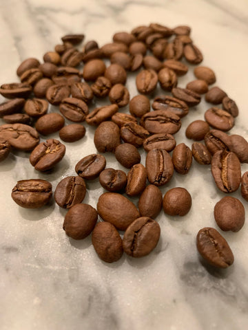 Willow and Bloom Coffee freshly brewed cup of coffee with rich crema
