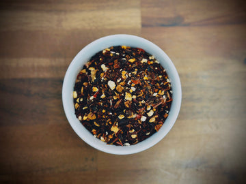 Close-up of Willow & Bloom Coffee beans showcasing rich, freshly roasted beans with bold flavor.