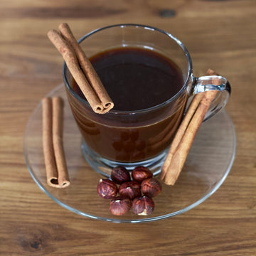 Premium coffee grounds from Willow and Bloom, ready for the perfect brew