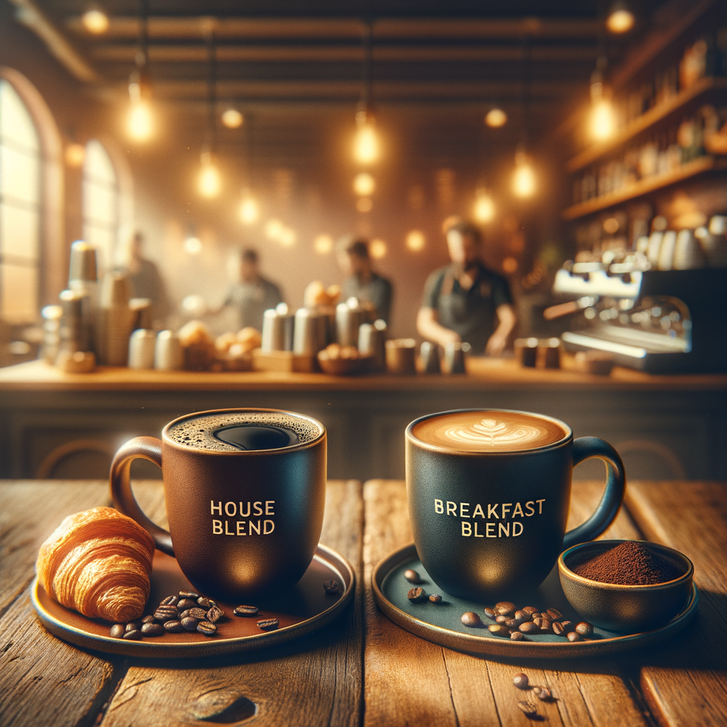 House Blend vs. Breakfast Blend comparison from Willow and Bloom Coffee for coffee lovers